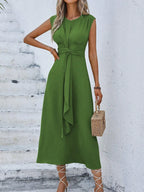 Carla - Vestido elegante sem mangas