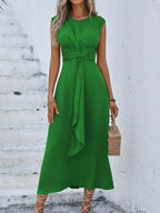 Carla - Vestido elegante sem mangas