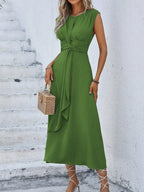 Carla - Vestido elegante sem mangas