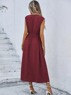 Carla - Vestido elegante sem mangas