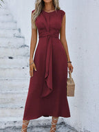 Carla - Vestido elegante sem mangas