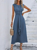 Carla - Vestido elegante sem mangas